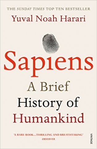 Sapiens: A Brief History of Humankind фото книги