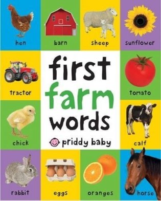 First 100 Soft to Touch Farm Words фото книги
