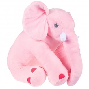 Мягкая игрушка "Слон Элвис", розовый фото книги 2