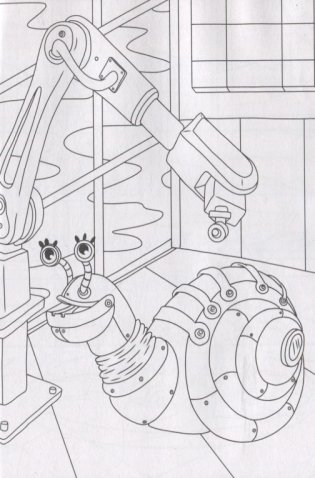 Раскраска роботы фото книги 4