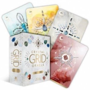 Crystal Grid Oracle - Deluxe Edition: (72 Gilded Cards and 176-Page Full-Color Guidebook) фото книги