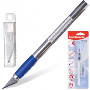 Нож-скальпель, 2 запасных лезвия фото книги