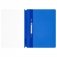 Папка-скоросшиватель пластик. СТАММ А4, 160мкм, синяя с прозр. верхом фото книги маленькое 4