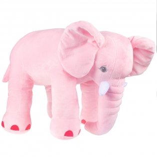 Мягкая игрушка "Слон Элвис", розовый фото книги 4