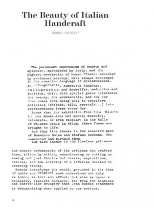 Dolce & Gabbana: From the Heart to the Hands фото книги 11