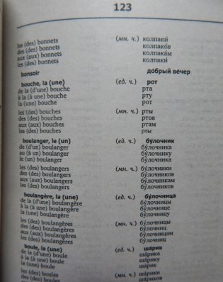 Французско-русский, русско-французский словарь с использованием грамматики фото книги 3