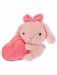 Мягкая игрушка "Зайчик с розовым сердцем" (25 см) фото книги маленькое 3