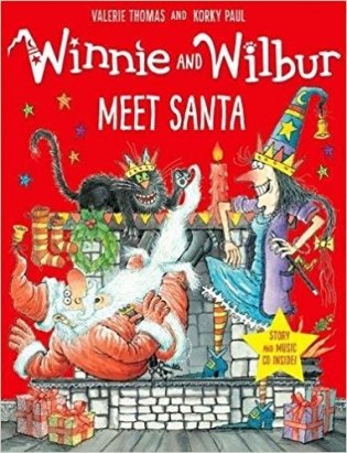 Winnie & Wilbur Meet Santa (+ Audio CD) фото книги