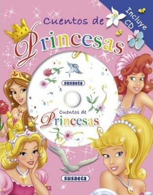 Cuentos de princesas (+ Audio CD) фото книги
