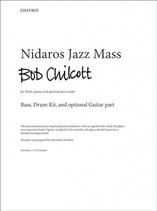 Nidaros Jazz Mass: Bass, drum kit & opt. guitar part фото книги