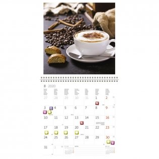 Кофе. Календарь-органайзер на 2020 год фото книги 3