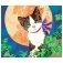 Раскраска по номерам "Лунный кот", А5, с акриловыми красками фото книги маленькое 6