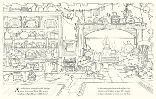 Brambly Hedge: Festive Colouring Book фото книги 5
