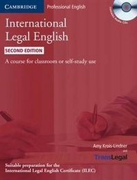 International Legal English. Student's Book (+ Audio CD) фото книги