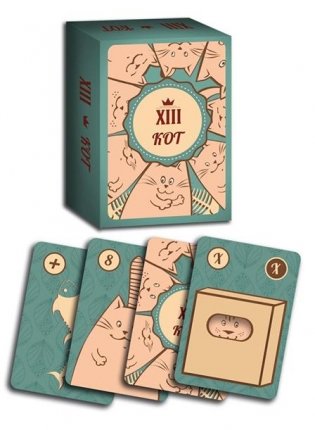 Карточная настольная  игра "XIII Кот" фото книги