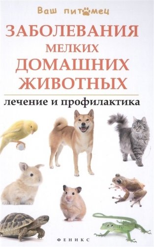 Заболевания мелких домашних животных фото книги