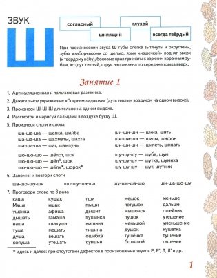 Домашняя тетрадь № 3 для закрепления произношения шипящих звуков "Ш", "Ж" у детей 5-7 лет фото книги