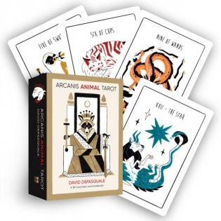 Arcanis Animal Tarot: A 78-Card Deck and Guidebook фото книги