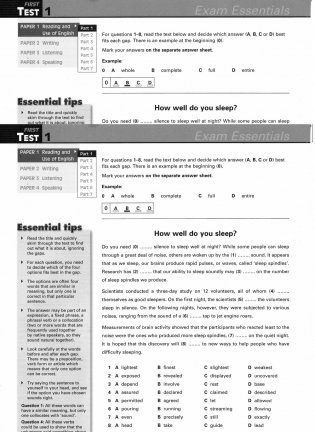 Exam Essentials Practice Tests. Cambridge English: First 2 (+ DVD) фото книги 3