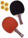 Набор для игры в настольный теннис (2 ракетки, 4 шарика), арт. 917-16 фото книги маленькое 2