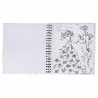 Раскраска-альбом Chameleon "Loris Art Garden" фото книги 4