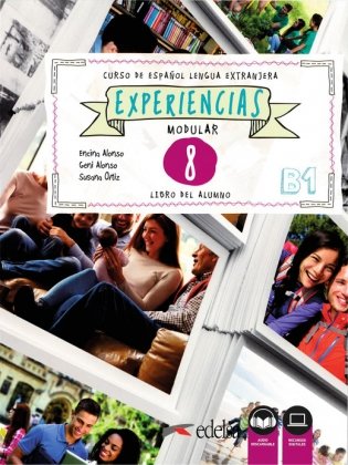 Experiencias: Libro del alumno 8 (В1) + audio descargable фото книги