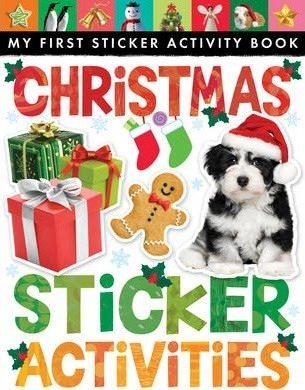 Christmas Sticker Activities фото книги
