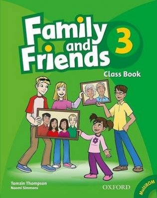 Family and Friends 3. Class Book (+ CD-ROM) фото книги