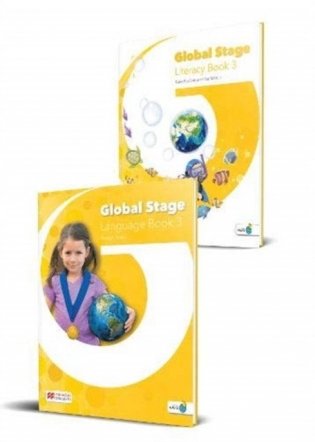 Global Stage 3. Literacy Book and Language Book with Navio App (количество томов: 2) фото книги
