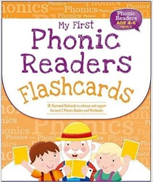 Phonic Readers Age 4-6 Level 2: My First Phonic Readers Flashcards фото книги