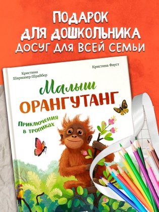 Малыш орангутанг. Приключения в тропиках фото книги 6