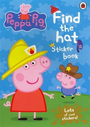 Find-the-hat. Sticker Book фото книги