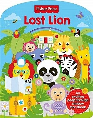 'Lost Lion (peep-through board book) фото книги