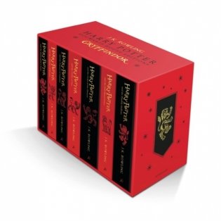 Harry Potter Gryffindor House Editions Box Set фото книги