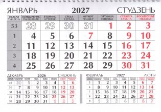 Календарь настенный квартальный на 2027 год. "Год Козы" фото книги 2
