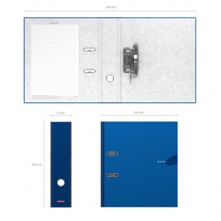 Файл "Work inside", синий, 70 мм фото книги 3