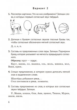 Русский язык. 2 класс. Тематический контроль. ГРИФ фото книги 5