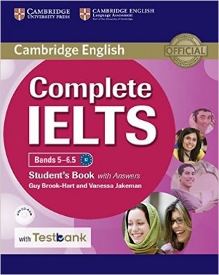 Complete IELTS. Bands 5-6.5. Student's Book with Answers (+ CD-ROM) фото книги
