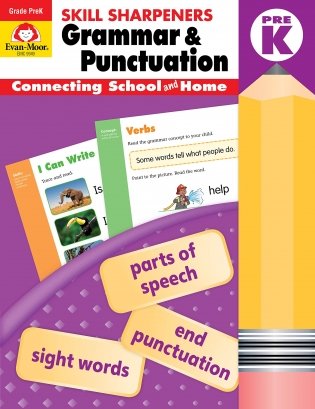 Skill Sharpeners. Grammar & Punctuation. Grade PreK фото книги
