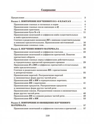 Русский язык. Тренажер по орфографии и пунктуации. 7 класс фото книги 2