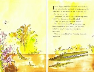 The Enormous Crocodile. Das riesengroße Krokodil, englische Ausgabe фото книги 2