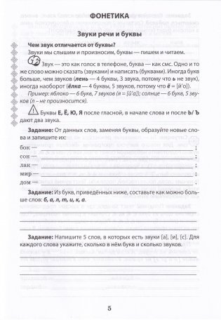 Русский язык. 5 класс. Тренажер. Часть 2 фото книги 2