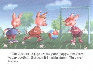 1 уровень. Три поросенка. The Three Little Pigs (на английском языке) фото книги 2