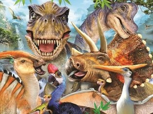 Стерео пазл PRIME 3D "Динозавры селфи" (арт. 13604) фото книги 2
