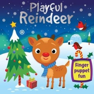 Playful Reindeer (board book) фото книги
