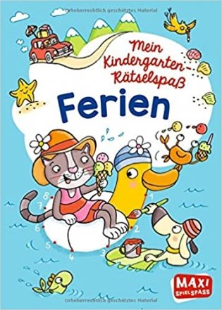 Mein Kindergarten-Raetselspass Ferien фото книги