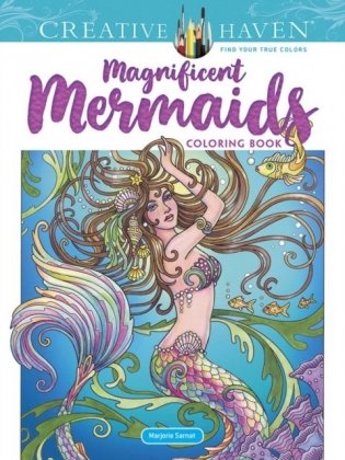 Magnificent Mermaids. Coloring Book фото книги