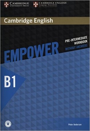 Cambridge English Empower Pre-intermediate Workbook without Answers with Downloadable Audio фото книги