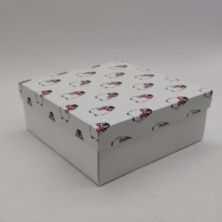Коробка подарочная 19х19х8 см (дизайн 4) фото книги 2
