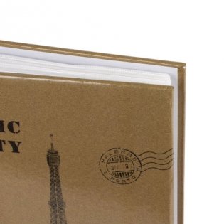Фотоальбом "Париж", на 200 фото 10х15 см, цвет обложки бежевый фото книги 4